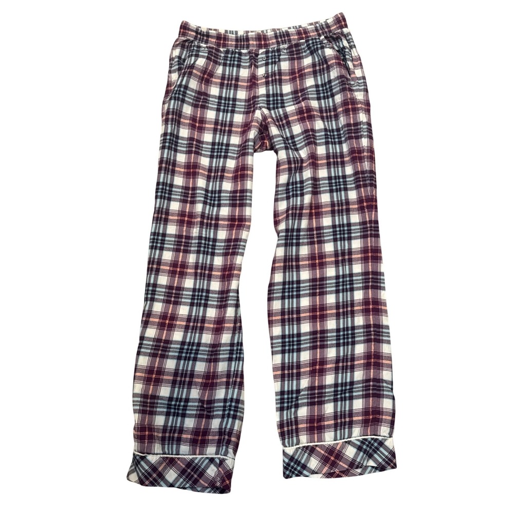 Victoria's Secret Purple Plaid Pajama Pants Sleepwear Loungewear